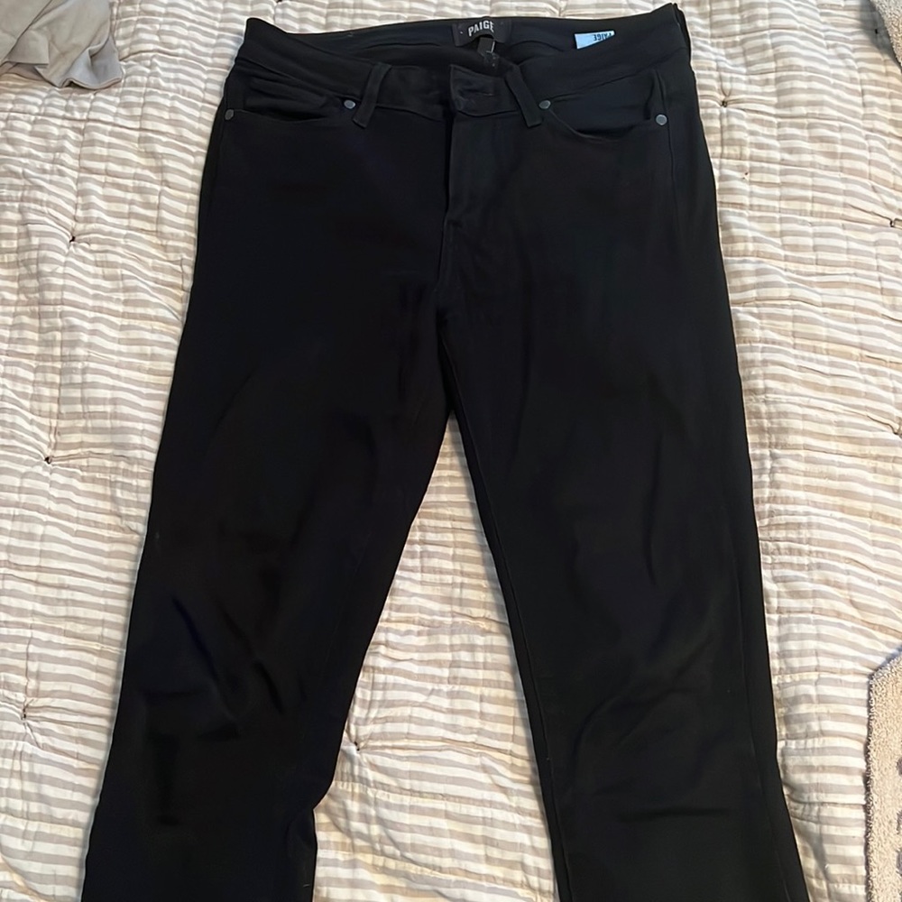 Black Paige skinny jeans size 27